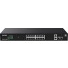 Tenda TEG2220P-16-250W Gigabit Websmart L2 Cloud PoE+ Switch 230W, 16x1Gb/s PoE+, 2xRJ45, 2xSFP,Rack