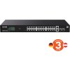 Tenda TEG2228P-24-410W Gigabit PoE+ Websmart L2 Cloud switch 370W, 24x 1Gb/s PoE+,2xRJ45,2xSFP, Rack