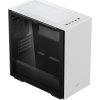 DEEPCOOL skříň Macube 110 WH / Micro ATX / 120mm fan / 2xUSB 3.0 / prosklená bočnice s magnetickým uchycením /  bílá