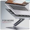 AXAGON hliníkový LQ stojan pro notebooky velikosti 10" - 16" / STND-LQ /  Nastavitelná výška/úhel