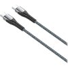 Colorway Datový Kabel USB-C/ USB-C/ 3A/ Fast Charging 65W/ 2m/ Šedivý