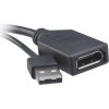 AKASA - HDMI na DP kabel