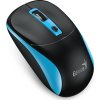 GENIUS NX-7123 BlackBlue/ 1200 dpi/ bezdrátová/ Copilot/ 4tlačítková/ černomodrá