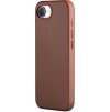 Epico Mag+ kožený kryt iPhone 16e - hnědá