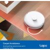 TP-LINK Tapo RV30 Max Plus Robotický vysavač a mop + chytrá nabíjecí stanice s automatickým vyprazdňováním, bílá barva