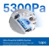 TP-LINK Tapo RV30 Max Plus Robotický vysavač a mop + chytrá nabíjecí stanice s automatickým vyprazdňováním, bílá barva