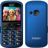 EVOLVEO EasyPhone XS, mobilní telefon pro seniory, modrý