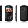 EVOLVEO EasyPhone XS, mobilní telefon pro seniory, černý