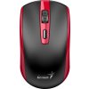 GENIUS ECO-8150 Red/ 1200 dpi/ bezdrátová/ dobíjecí/ Copilot/ 4tlačítková/ černočervená