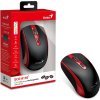 GENIUS ECO-8150 Red/ 1200 dpi/ bezdrátová/ dobíjecí/ Copilot/ 4tlačítková/ černočervená