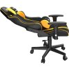 Gembird herní židle Scorpion černá/žlutá
