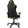 Gembird herní židle Scorpion černá/žlutá