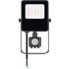 LED reflektor VISIO s pohybovým čidlem, 10 W, černý, neutrální bílá
