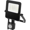 LED reflektor VISIO s pohybovým čidlem, 10 W, černý, neutrální bílá