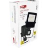LED reflektor VISIO s pohybovým čidlem, 20 W, černý, neutrální bílá