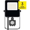 LED reflektor VISIO s pohybovým čidlem, 20 W, černý, neutrální bílá