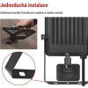LED reflektor VISIO s pohybovým čidlem, 30 W, černý, neutrální bílá