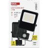 LED reflektor VISIO s pohybovým čidlem, 30 W, černý, neutrální bílá