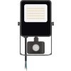 LED reflektor VISIO s pohybovým čidlem, 30 W, černý, neutrální bílá