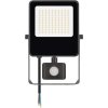 LED reflektor VISIO s pohybovým čidlem, 50 W, černý, neutrální bílá