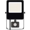 LED reflektor VISIO s pohybovým čidlem, 50 W, černý, neutrální bílá