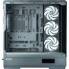 Zalman skříň P50 DS / Middle Tower / 4x120mm ARGB fan / 2x USB 3.0 / USB-C / panoramatická / černá
