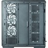 Zalman skříň P50 DS / Middle Tower / 4x120mm ARGB fan / 2x USB 3.0 / USB-C / panoramatická / černá