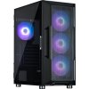 Zalman skříň I3 Neo ARGB black / ATX / 4x120 ARGB fan / 2xUSB 3.0 / 1xUSB 2.0 / prosklená bočnice / mesh panel / černá