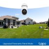 TP-Link Tapo C560WS - Venkovní Wi-Fi kamera s rozlišením 4k, rotace a sledování pohybu 360°, noční vidění, 1x LAN, IP66