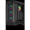 Počítačová skříň Genesis IRID 505 ARGB V2/Midi Tower/Transpar./Černá