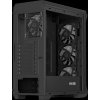 Počítačová skříň Genesis IRID 505 ARGB V2/Midi Tower/Transpar./Černá