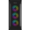Počítačová skříň Genesis IRID 505 ARGB V2/Midi Tower/Transpar./Černá