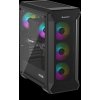 Počítačová skříň Genesis IRID 505 ARGB V2/Midi Tower/Transpar./Černá