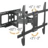Výsuvný držák Brateck LPA69-466 pro TV 37"-80" 60kg polohovatelný nástěnný Heavy Duty