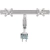 Neomounts FPMA-D940D / Flat Screen Desk Mount (clamp) / Silver