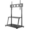 Neomounts NS-M4000BLACK / Mobile Flat Screen Floor Stand (stand+trolley) (height: 137-153 cm) box 1/2 / Black