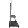 Neomounts NS-M4000BLACK / Mobile Flat Screen Floor Stand (stand+trolley) (height: 137-153 cm) box 1/2 / Black