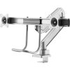 Neomounts Select  NM-D775DXSILVER / Flat Screen Desk mount (10-32") desk clamp/grommet / Silver