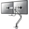 Neomounts Select  NM-D775DXSILVER / Flat Screen Desk mount (10-32") desk clamp/grommet / Silver