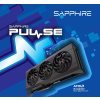 SAPPHIRE PULSE AMD RADEON RX 9070 XT GAMING 16GB / 2x HDMI / 2x DP