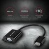 AXAGON adaptér z HDMI na VGA / RVH-VGN / FullHD / 1920*1200 / 0,2m