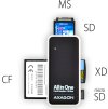 AXAGON čtečka paměťových karet microSD/SD/MS/XD/CF / CRE-X1 / USB 2.0 / 0,1m