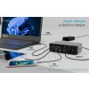 i-tec dokovací stanice Thunderbolt 5 Quattro Display Dock, 2x HDMI, 1x USB-C video, Power Delivery 140W