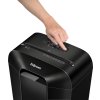 FELLOWES skartovač LX 41 M/ křížový řez 4x12 mm/ objem koše 17 l/ stupeň utajení P-4 (důvěrné)/ černý
