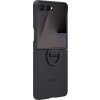 Samsung Silikonový kryt s držákem na prst Flip7 Black