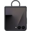 Samsung Silikonový kryt s držákem na prst Flip7 Black