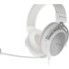 Herní sluchátka s mikrofonem Genesis TORON 301/Stereo/Jack/Drát/Stand/Bílá