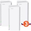 Tenda Nova MX15 Pro (3-pack) WiFi 6 AX5400 Mesh Gigabit system, 9x GLAN/GWAN, WPA3, VPN, CZ app