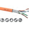 Instalační kabel Solarix CAT7A SSTP LSOHFR B2ca-s1,d1,a1 500m/cívka SXKD-7A-1200-SSTP-LSOHFR-B2ca