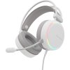 Herní sluchátka s mikrofonem Genesis NEON 613 G2/Jack/Stand/bílá